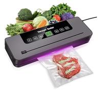 Automatic Vacuum Sealer Machine, 5 Modes, Wet and Dry Food Preservation, with Built-In Cutter and 10 Sealing Bags