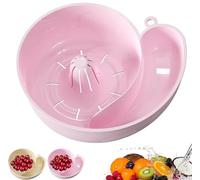 Automatic Vegetable and Fruit Washer - Snail-Shape Rotating Vegetable Strainer,Snail Drain Basket Berry Washer Spinner Bowls,Portable Drainer Fruits Washing Basin for Home Kitchen