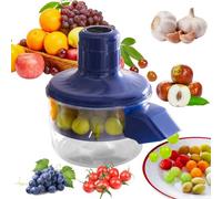 Automatic Vegetable Peeler, Electric Garlic, 50W Rechargeable Small Automatic Fruit Peeler, 304 Stainless Steel Cutter, One-Touch for Garlic, Ginger Small Tomatoes and Fruits