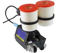 Automatic Veneer Stitching Machine, Handheld Stainless Steel Wood Panel Stitcher, 0.1-1mm Veneer Patchwork Tool for Woodworking & Home Decoration