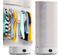 Automatic Vertical Steam Iron Dryer Foldable Multifunctional Steamer with 360° Hot Air Circulation Smart Timer