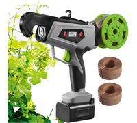 Automatic Vine Tying Tool, Cordless Electric Plant Tie Machine, Garden Binding Tool with 2 Batteries, Max Diameter 25mm for Grape, Vegetables & Climbing Plants