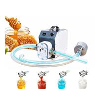 Automatic Viscous Liquid Filling Machine, Honey Pump Extractor & Dispenser, 120W Electric Transfer Strainer with 120 Mesh Filter for Cream, Oil, and Dense Lotion Processing Tool
