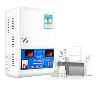 Automatic Voltage Regulator 15000W/20000W/30000W for Household Appliances, 220V Voltage Stabilizer with Dual Digital LCD Display