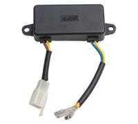 Automatic Voltage Regulator AVR for 2-4KW Petrol Generator 3000W 3500W for Stabiliser Replacement Part Black 11 cm