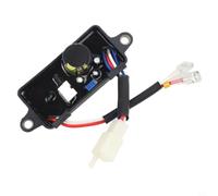 Automatic Voltage Regulator AVR for Generator 2KW-4KW Replacement Part 30060-Y025110 for Stabiliser Power Generator Black