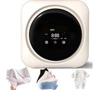 Automatic Wall-Mounted Mini Washing Machine, 3.5L Automatic Washing Machine and Spinner for Underwear, Socks, and Baby Clothes for Dormitories and Holiday Apartments