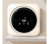 Wall Mounted Mini Automatic Washing Machine, Full-Automatic Washing Machine and Spin Dryer, 3kg Capacity Front Load Washing Machine, 95℃ High-Temperature Drying, for Dormitory in Travel Apartments