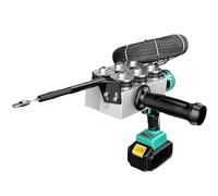 Automatic Wall-Mounted Wiring Machine, Rechargeable Lithium Battery Stringing Tool for Electricians, Efficient Wire Guide and Puller for Professional Use