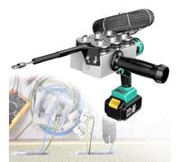 Automatic Wall Wiring Machine, High-Speed 40m/min, Lithium Battery Powered Wire Threading Tool for Construction and Hydropower Projects