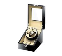 Automatic Watch Winder,2+3 Watch Winder Box with Quiet Motor Dual Power Supply 4 Rotation Mode Piano Paint Exterior