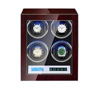 Automatic Watch Winder Box Built-in Illumination Silent Motor LCD Display Touch Screen Display for Men Women Watch, 12+0