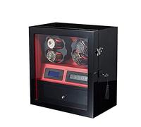 Automatic Watch Winder Touch Screen Quiet Motor Storage Display Case Box 8 Rotation Modes Handmade - for 2+0 4+5 8+5 Watches Rotating Storage (B C)