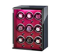 Automatic Watch Winder,Watch Automatic Watch Winder Case with Colorful Lights Quiet Motor 5 Rotation Modes Multi Jewelry Storage Fit Lady and Man Automatic Watches Beautiful Home