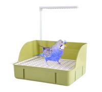 Automatic Water Circulating Parrot Shower | The Electric Shower Tub for Parrots - Splash Proof Design Bird Bath Shower Accessories for Budgies, Budgies, Parakeets, L