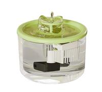 Automatic Water Dispenser Cats, Large Capacity 1.5L Pet Water Fountain, Plug-in Drinking Fountain for Indoor Cats, Dogs, White, Yellow, Green, 15x15cm, 270g, 1500ml