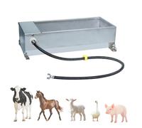Automatic Water Dispenser with Float Valve, Self-Filling Drinking Bowl for Livestock and Pets