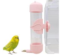 Automatic Water Feeder - Bird Drinking Bottle, Leak Proof Small Animal Waterer with, Cage Accessory for Budgies Cockatiel Lovebird Canary, Home Pet Care Tool, Bird Cage