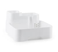 AUTOMATIC WATER FEEDER DOG CAT ANIMAL PET TROUGH 4 l 3 HEIGHTS CARBON FILTER