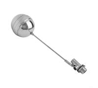 Automatic Water Float Valve G3/4 DN20 Stainless Steel Tank Fill Level Controller Sensor for Boiler Rice Steamer Water Tower Toilet Cistern 110mm Ball