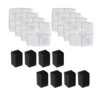 Automatic Water Fountain Replacement With Foam For 2.5L Pet Cats Water Fountain Square Sponge 4/8/12pcs Filtration Supply For Pet