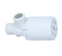 Automatic Water Level Control Plastic Floating Valve Upper Inlet for Tanks Towers Pools No Electricity Needed Easy Install Water-Saving Long-Life