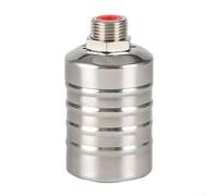 Automatic Water Level Control Valve with 1/2 Inch Thread, Stainless Steel Float Valve for Water Tanks and Solar Heaters, 304 Food-Grade Material