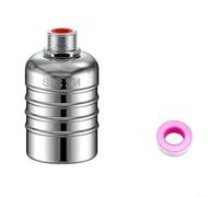 Automatic Water Level Float Valve 304 Stainless Steel with Adapter for Tank Pond Aquarium Livestock Trough Irrigation Reservoir Control(A)