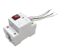 Automatic Water Pump Controller 12/24V 25A with Probe for Tank Level Detection - ABS Fireproof Switch for Sump Pump Household Systems White(12V)