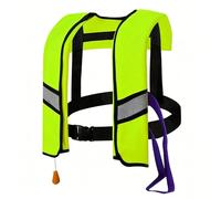 Automatic Water Sports Vest for Fishing Kayaking Paddling(Fluorescent Green)