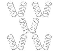 Automatic Waterer Spring 10pcs Stainless Steel 9.5mm Od | 0.5mm Wire Diameter, Silver Finish, Farm Use for Poultry and Livestock Drinkers