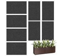 Automatic Watering Capillary Mat - 45x9cm 8-Pack Felt Mat For Seed Trays, Gardening Container Accessories, Lawn Greenhouse Plant Care | Seedling Growing Mats For Home Garden Patio And Outdoor Use