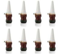 Automatic Watering Drip System with Self Ceramic Probes Houseplant Spikes for Watering Bonsai, Plants, Flowers by Amison, Pack of 8