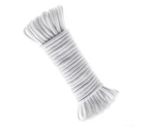 Automatic Watering Rope, 9m White Capillary Cord, DIY Self-Watering System, Steady Drip Irrigation, Low Maintenance Solution for Indoor Outdoor Plants