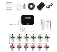 Automatic Watering System for Plants, USB Irrigation System DIY Kit with Multiple Combinations of Automatic Watering Programs, Suitable for Balcony/Indoor/Greenhouse (USB)