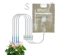 Automatic Watering System for Potted Plants | Flower Self Watering Equipment,Irrigation Bag with 4 Outlets for Vacation Office Apartment Garden Nursery Growers Terrace Young Trees