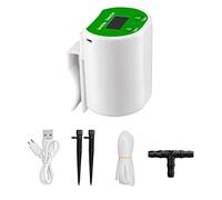 Automatic Watering System Timed Waterer Device with Digital Display Intelligent Irrigation Water Saving Built-in Battery for Garden Terrace Potted Plants Vacation