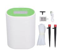 Automatic Watering System with Timer, ABS Material, Green and White, Self Watering Irrigation Kit for Potted Plants - Intelligent Sensing, Water Saving Technology, Ideal for (Support 2 Pot