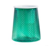 Automatic Watering Transparent Flowerpot for Indoor Plants Suitable for Desk Shelf or Side Table Placement Indoors (Green 150#)