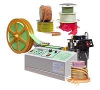 Automatic Webbing Cutting Machine The Maximum Temperature Can Reach 350°C 95Mm Cutting Dispenser For Plastic Nylon Zipper Elastic Belt (single hot cutting machine)
