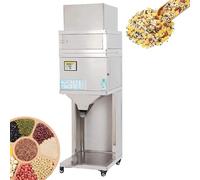 Automatic Weighing and Filling Machine, Powder Filling Machine with Foot Switch, Adjustable Weighing Capacity, 5-15 Packs/min for Beans, Seeds, Grains