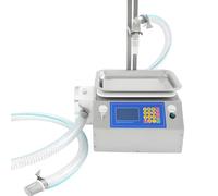 Automatic Weighing Filler, Viscous Liquid Filler, 7L/min Capacity, 20ml-10000ml Range, Programmable Control, Stainless Steel, A-nti-Drip for Honey/Paste/Industrial Use(Food grade)