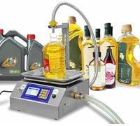 Automatic Weighing Liquid Filling Machine, 30g to 10kg Adjustable Capacity with 17L/min Flow Rate, for Laundry Detergent, Gel & Edible Oil