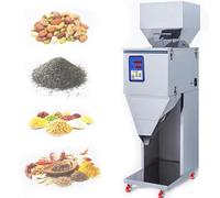 Automatic Weighing Powder Filling Machine - Quantitative Particle Dispenser with Adjustable 6-12 Bags/Min Filling Rate and Foot Pedal Control, 999g Capacity