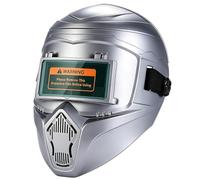 Automatic welding helmet - blackout protective shield 26x18cm, lightweight construction | Face protection Eye protection Welding process Grinding work Safe use Long-lasting comfort Materi