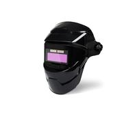 Automatic Welding Helmet Solar Powered Auto Darkening Hood with Adjustable Shade Range 4/9-13 for Mig Tig Arc Welder Mask(A x 2 Film)
