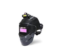 Automatic Welding Helmet Solar Powered Auto Darkening Hood with Adjustable Shade Range 4/9-13 for Mig Tig Arc Welder Mask(A x Headlight)