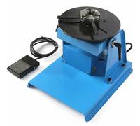 Automatic Welding Positioner, Light Duty 10/5 Kg, 180mm Turntable, 90° Rotary Table for Welders, Precision Rotary Welding Fixture