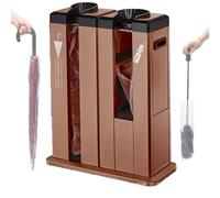 Automatic Wet Umbrella Packing Machine with Integrated Absorbent Sponge - Includes 200 Pockets for Offices and Hotels