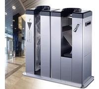 Automatic Wet Umbrella Wrapper Packing Machine with Double Slots and Bag Dispenser Stand, Includes 1000 Bags